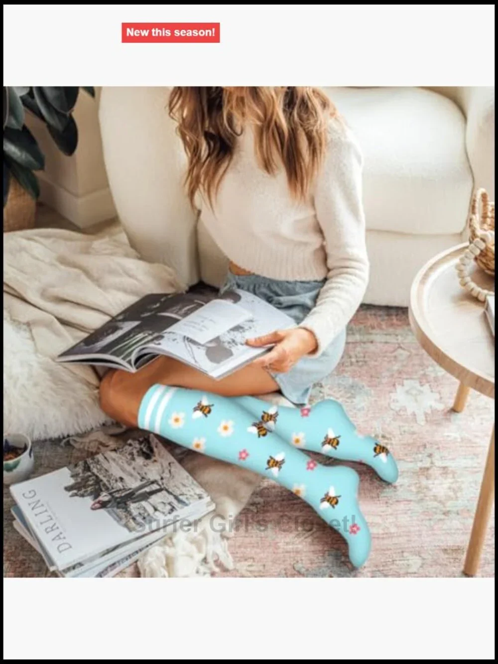 6 Pairs Graduated Compression Socks for Running Athletic Sports